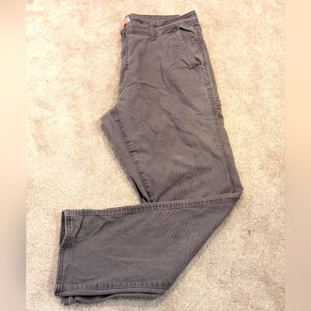 Men's Gray/Brown Casual Pants Weatherproof vintage 38x32